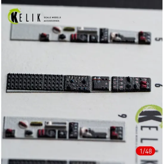 Kelik K48211 1/48 Mb-326 - Interior 3d Decals For Italeri Kit