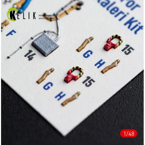 Kelik K48211 1/48 Mb-326 - Interior 3d Decals For Italeri Kit