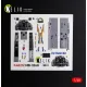 Kelik K48212 1/48 Mb-326 - Interior 3d Decals For Italeri Kit