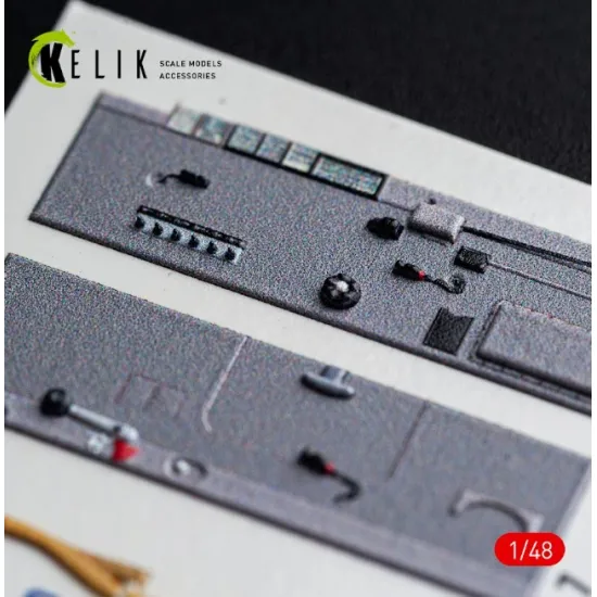 Kelik K48212 1/48 Mb-326 - Interior 3d Decals For Italeri Kit