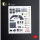 Kelik K48213 1/48 Do-17z-2 - Interior 3d Decals For Icm Kit