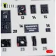 Kelik K48213 1/48 Do-17z-2 - Interior 3d Decals For Icm Kit