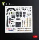 Kelik K48214 1/48 Ju-88a - Interior 3d Decals For Icm Kit