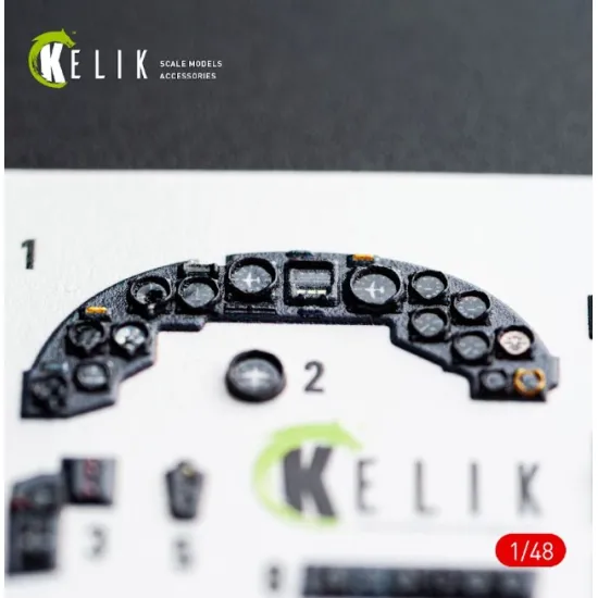 Kelik K48214 1/48 Ju-88a - Interior 3d Decals For Icm Kit