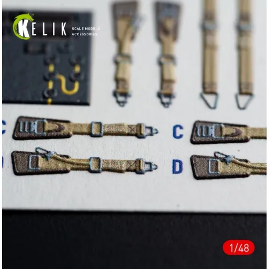 Kelik K48214 1/48 Ju-88a - Interior 3d Decals For Icm Kit