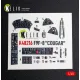 Kelik K48216 1/48 F9f-8 Cougar Interior 3d Decals For Kittyhawk/Zimi Model Kit