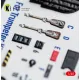 Kelik K48220 1/48 Vampire Fb Mk 9 - Interior 3d Decals For Trumpeter Kit