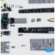 Kelik K72284 1/72 F-104c Starfighter - Interior 3d Decals For Monogram Kit