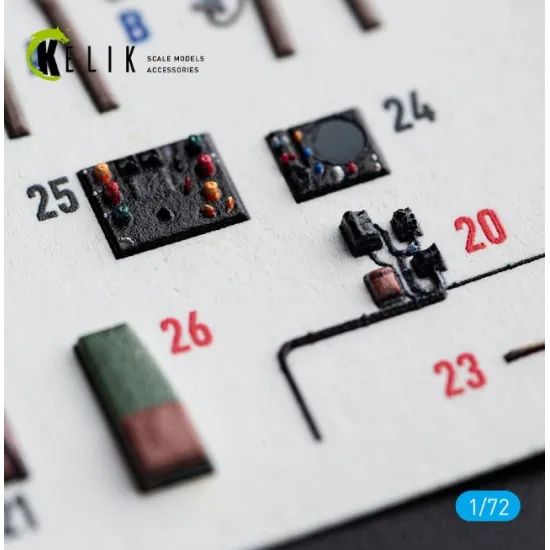 Kelik K72289 1/72 Mosquito B Xvi - Interior 3d Decals For Airfix Kit