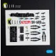 Kelik K72291 1/72 Sh-60b Seahawkk - Interior 3d Decals For Hasegawa Kit