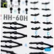 Kelik K72292 1/72 Hh-60h Rescue Hawk - Interior 3d Decals For Hobbyboss Kit