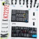 Kelik K72292 1/72 Hh-60h Rescue Hawk - Interior 3d Decals For Hobbyboss Kit