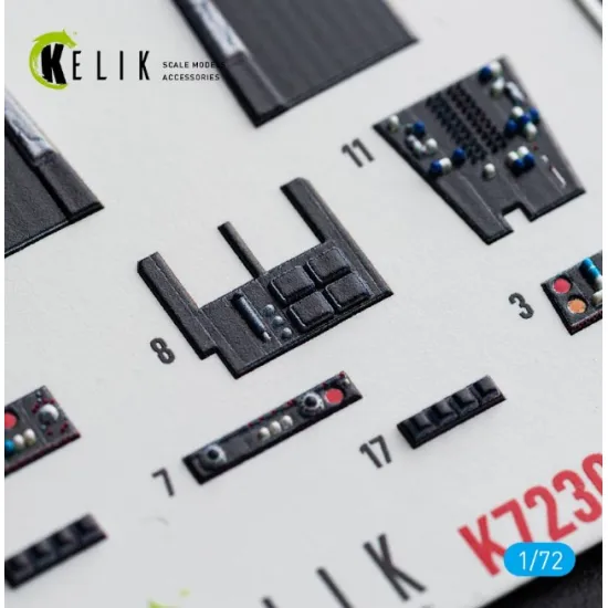 Kelik K72300 1/72 Millenium Falcon - Interior 3d Decals For Bandai Kit