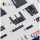 Kelik K72300 1/72 Millenium Falcon - Interior 3d Decals For Bandai Kit