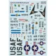 Print Scale 72-553 1/72 Decal For Convair B-58 Hustler