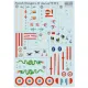 Print Scale 72-557 1/72 Decal For French Nieuport 17 Aces Of Wwi