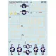 Print Scale 72-561 1/72 Decal For Curtiss Cb2c Helldiver