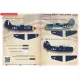 Print Scale 72-561 1/72 Decal For Curtiss Cb2c Helldiver