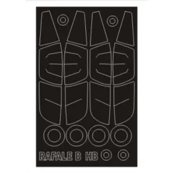Montex Sm48275 1/48 Painting Mask For Rafale B Outside Inside For Hobby Boss Kit