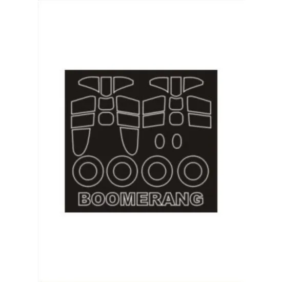 Montex Sm48292 1/48 Painting Mask For Cac-12 Boomerang Out/In For Special Hobby