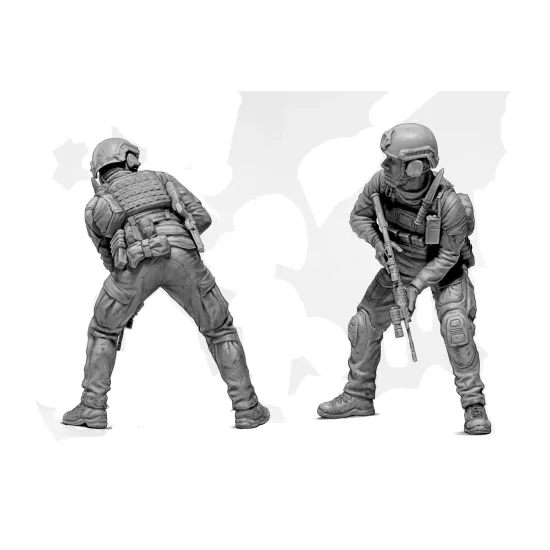 Master Box 24089 1/24 Russian-ukrainian War Series Special Forces Operator Of The Special Operations Forces Of Ukraine The Liberation Of Zmeiny Snake Island June 30 2022