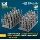 Spalah 37135 1/35 Set Of Scale Model Workable Wide Swamp Track Links For The Mt Lb 220 Pcs 3d Printed/Resin