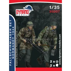 Dynamo Models 35007 1/35 German Fallschirmjager Set Ww2 3d Print Resin Kit