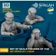 Spalah 37235 1/35 Set Of Figures M2 Bradley Crew 3 Pcs 3d Printed/Resin