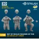 Spalah 37235 1/35 Set Of Figures M2 Bradley Crew 3 Pcs 3d Printed/Resin