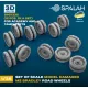 Spalah 37335 1/35 Set Of Scale Model Damaged M2 Bradley Road Wheels For Academy And Tamiya Kits 12 Pcs 3d Printed/Resin