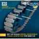 Spalah 37735 1/35 Set Of Scale Model Workable Track Kinks For The Bmp 1/2 170 Pcs 3d Printed/Resin