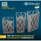 Spalah 38835 1/35 Set Of Figures M2 Bradley Dismounts 3 Pcs 3d Printed/Resin