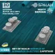 Spalah 03353 1/350 Set Of Scale Models Bismarck Electric Capstans For Revell Kit 5 Pcs 3d Printed/Resin