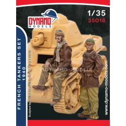 Dynamo Models 35018 1/35 French 40 Tanker Set 3d Print Resin Kit