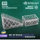 Spalah 01720 1/200 Set Of Scale Models Catapults For Bismark For Trumpeter Kits 2 Pcs 3d Printed/Resin