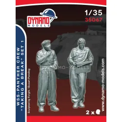 Dynamo Models 35067 1/35 Wss Panther Crew Taking A Break 3d Print Resin Kit