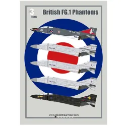 Inside The Armor 3d4802 1/48 Decal For British Fg 1 Phantoms