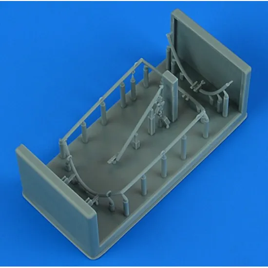 Quickboost 32372 1/32 He 162a-1/2 Canopy Frame For Revell/Hobby 2000