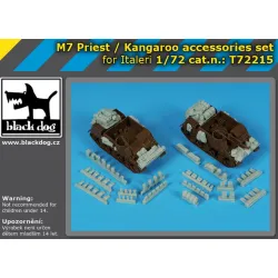 Black Dog T72215 1/72 M7 Priest / Kangaroo Accessories Sets For Italeri