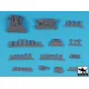 Black Dog T72215 1/72 M7 Priest / Kangaroo Accessories Sets For Italeri
