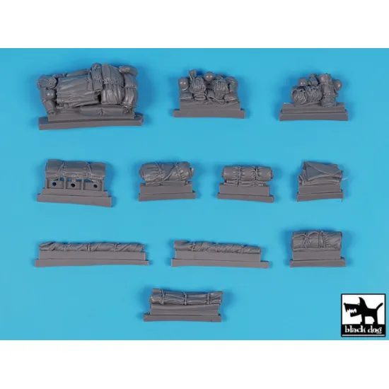 Black Dog T35339 1/35 M24 Chaffee Accessories Set For Tamiya
