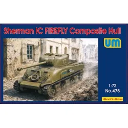 Unimodel 475 1/72 Medium Tank Sherman Ic Composite Armor Kit