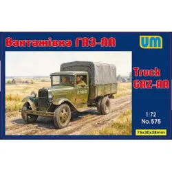 Unimodel 575 1/72 Truck Gaz-aa Plastic Model Kit