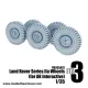 Inside The Armor 335012 1/35 Lightly Weighted Wheels For Ak Interactive Land Rover Series Iia