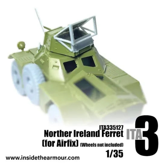 Inside The Armor 335127 1/35 Ferret Northern Ireland Conversion With Clear Parts For Airfix
