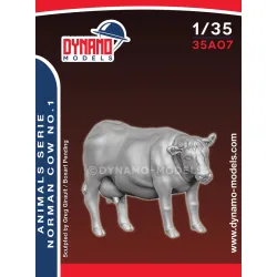 Dynamo Models 35a07 1/35 Normand Cow 3d Printd Resin Kit