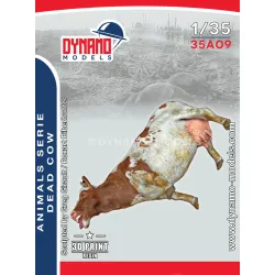 Dynamo Models 35a09 1/35 Dead Cow 3d Printd Resin Kit