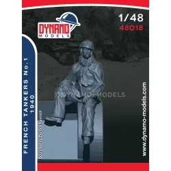 Dynamo Models 48018 1/48 French 40 Tanker 3d Printed Resin Kit
