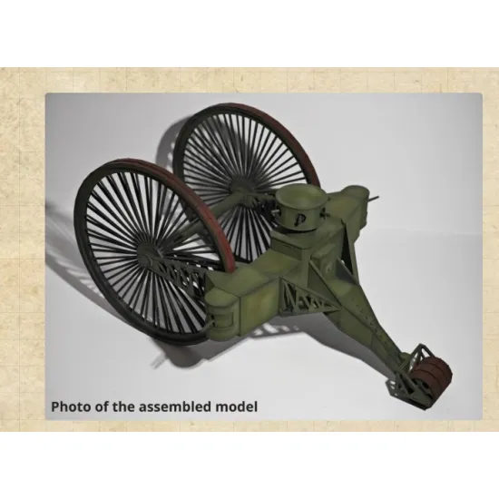 Vk Production F3d-72004a 1/72 Tsar Tank Var A 3d Printed Resin Kit