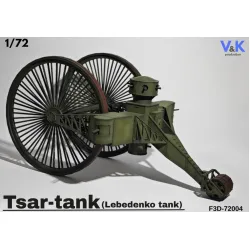 Vk Production F3d-72004a 1/72 Tsar Tank Var A 3d Printed Resin Kit